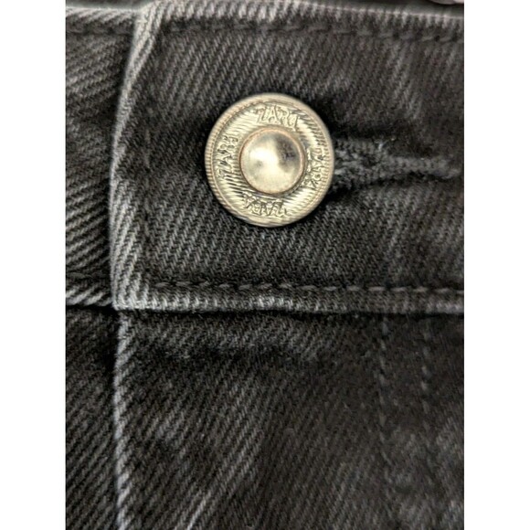 Zara Women's Black Straight Leg Jeans Size 8 - Picture 3 of 12